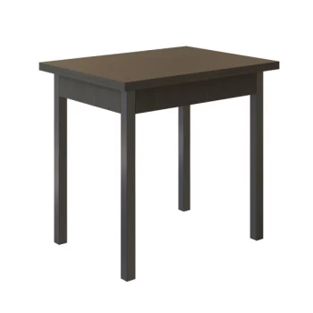 стол поворотно-раскладной амур (венге темный) (0,8*0,6*0,75)