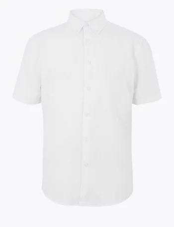 Легкая льняная рубашка с отделкой Easy Iron(Легкая льняная рубашка с отделкой Easy Iron)